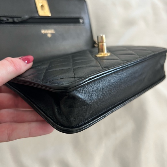 Chanel Trendy WOC Black Leather, Gold Hardware - Picture 11 of 16